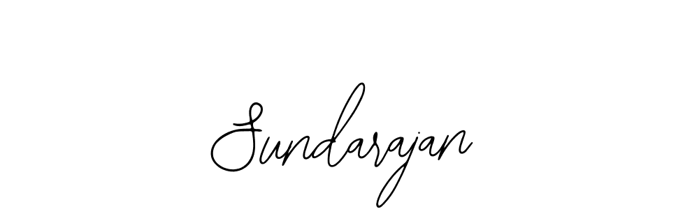 How to make Sundarajan name signature. Use Bearetta-2O07w style for creating short signs online. This is the latest handwritten sign. Sundarajan signature style 12 images and pictures png