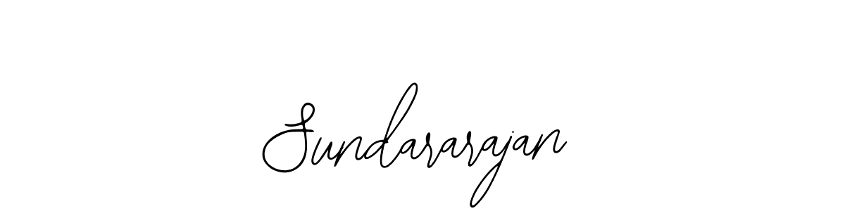 How to make Sundararajan name signature. Use Bearetta-2O07w style for creating short signs online. This is the latest handwritten sign. Sundararajan signature style 12 images and pictures png