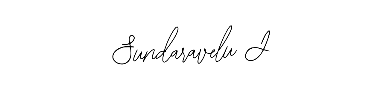 Design your own signature with our free online signature maker. With this signature software, you can create a handwritten (Bearetta-2O07w) signature for name Sundaravelu J. Sundaravelu J signature style 12 images and pictures png