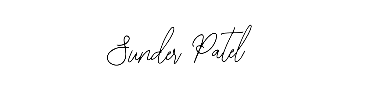 How to Draw Sunder Patel signature style? Bearetta-2O07w is a latest design signature styles for name Sunder Patel. Sunder Patel signature style 12 images and pictures png