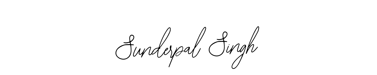 Use a signature maker to create a handwritten signature online. With this signature software, you can design (Bearetta-2O07w) your own signature for name Sunderpal Singh. Sunderpal Singh signature style 12 images and pictures png