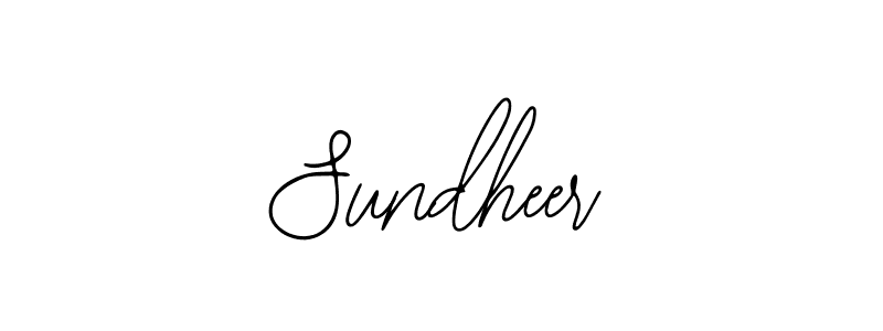 How to Draw Sundheer signature style? Bearetta-2O07w is a latest design signature styles for name Sundheer. Sundheer signature style 12 images and pictures png
