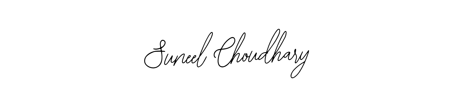 Make a beautiful signature design for name Suneel Choudhary. Use this online signature maker to create a handwritten signature for free. Suneel Choudhary signature style 12 images and pictures png