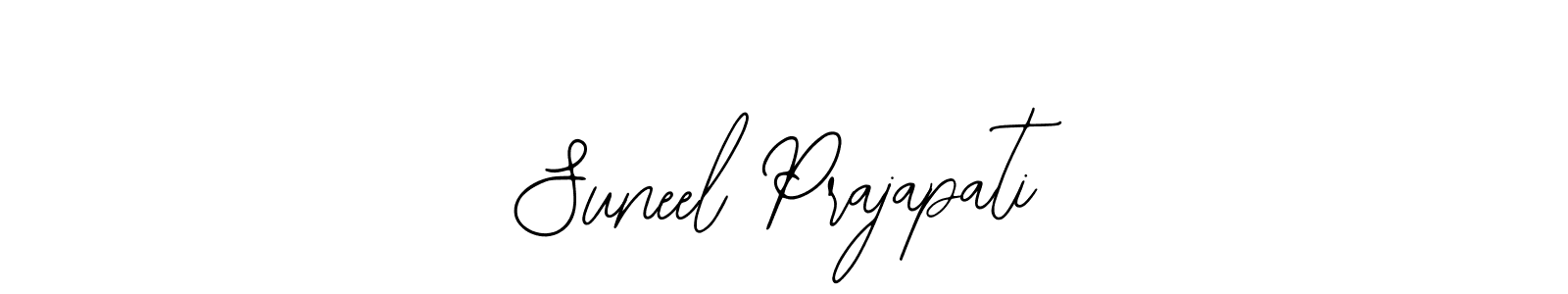 Make a beautiful signature design for name Suneel Prajapati. Use this online signature maker to create a handwritten signature for free. Suneel Prajapati signature style 12 images and pictures png