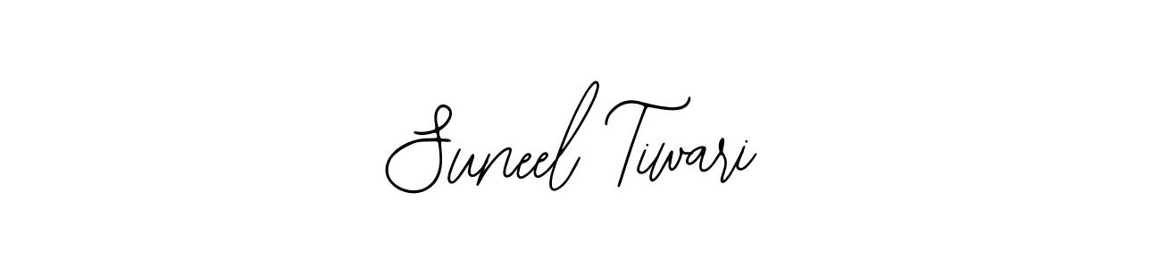 Make a beautiful signature design for name Suneel Tiwari. With this signature (Bearetta-2O07w) style, you can create a handwritten signature for free. Suneel Tiwari signature style 12 images and pictures png