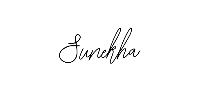 Sunekha stylish signature style. Best Handwritten Sign (Bearetta-2O07w) for my name. Handwritten Signature Collection Ideas for my name Sunekha. Sunekha signature style 12 images and pictures png