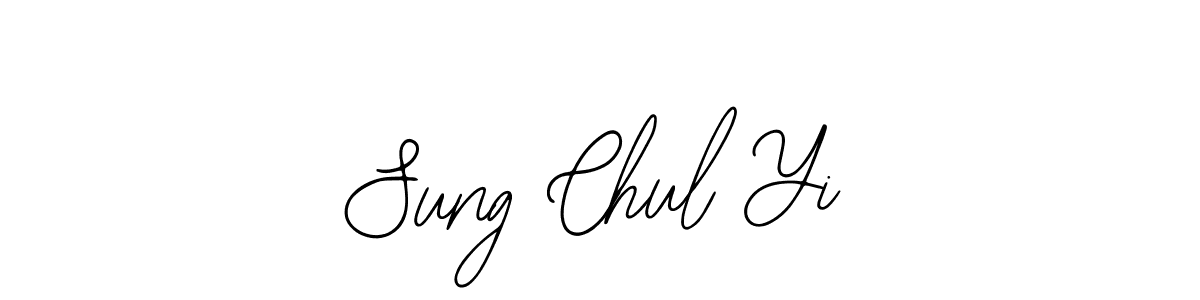 Similarly Bearetta-2O07w is the best handwritten signature design. Signature creator online .You can use it as an online autograph creator for name Sung Chul Yi. Sung Chul Yi signature style 12 images and pictures png