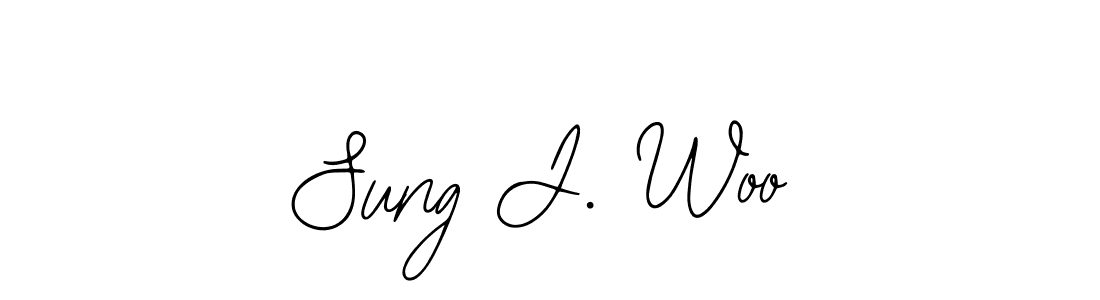 This is the best signature style for the Sung J. Woo name. Also you like these signature font (Bearetta-2O07w). Mix name signature. Sung J. Woo signature style 12 images and pictures png
