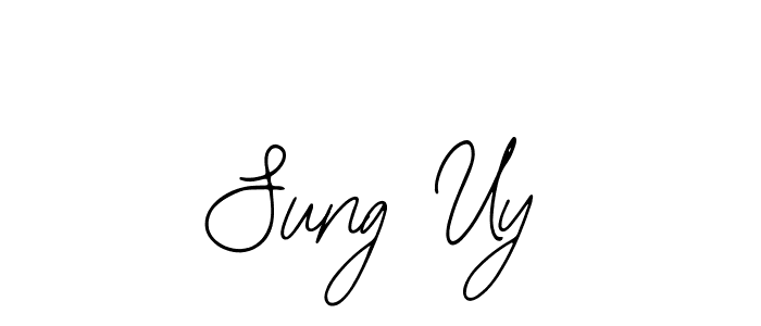 How to Draw Sung Uy signature style? Bearetta-2O07w is a latest design signature styles for name Sung Uy. Sung Uy signature style 12 images and pictures png