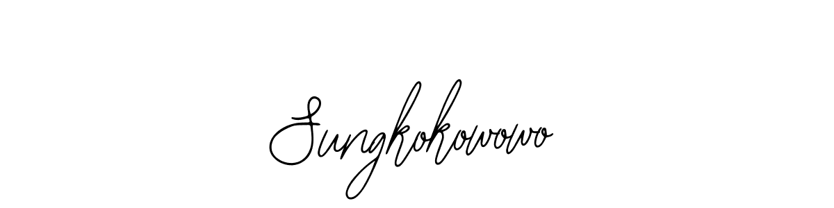 Best and Professional Signature Style for Sungkokowowo. Bearetta-2O07w Best Signature Style Collection. Sungkokowowo signature style 12 images and pictures png