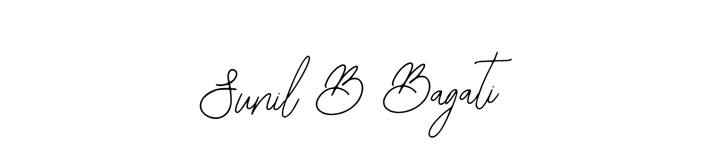 Similarly Bearetta-2O07w is the best handwritten signature design. Signature creator online .You can use it as an online autograph creator for name Sunil B Bagati. Sunil B Bagati signature style 12 images and pictures png