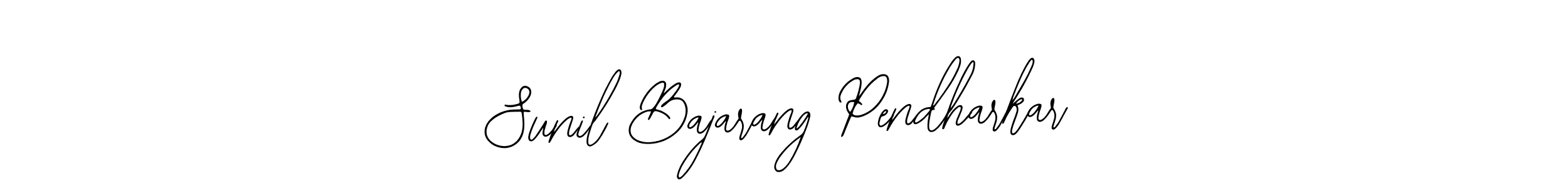 How to Draw Sunil Bajarang Pendharkar signature style? Bearetta-2O07w is a latest design signature styles for name Sunil Bajarang Pendharkar. Sunil Bajarang Pendharkar signature style 12 images and pictures png