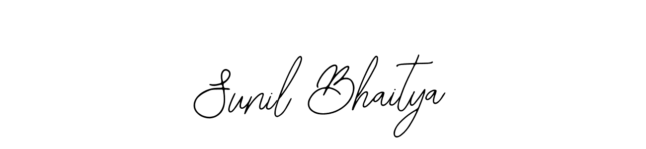 Once you've used our free online signature maker to create your best signature Bearetta-2O07w style, it's time to enjoy all of the benefits that Sunil Bhaitya name signing documents. Sunil Bhaitya signature style 12 images and pictures png