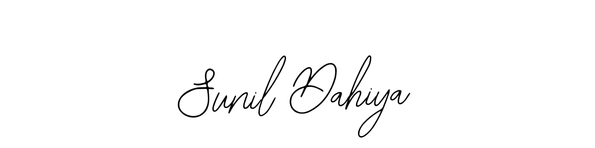 Create a beautiful signature design for name Sunil Dahiya. With this signature (Bearetta-2O07w) fonts, you can make a handwritten signature for free. Sunil Dahiya signature style 12 images and pictures png