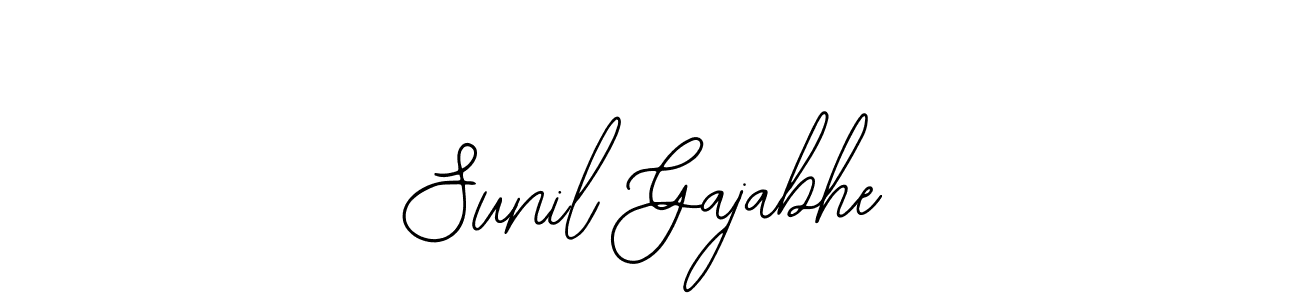 How to make Sunil Gajabhe signature? Bearetta-2O07w is a professional autograph style. Create handwritten signature for Sunil Gajabhe name. Sunil Gajabhe signature style 12 images and pictures png