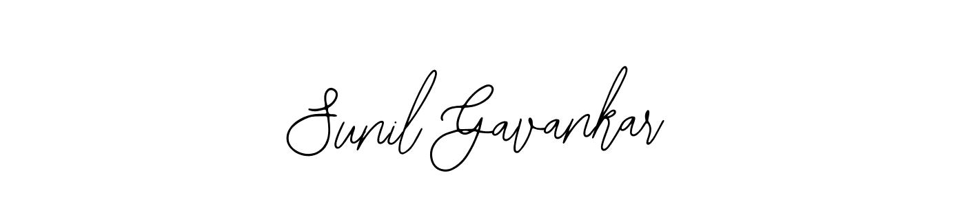 Sunil Gavankar stylish signature style. Best Handwritten Sign (Bearetta-2O07w) for my name. Handwritten Signature Collection Ideas for my name Sunil Gavankar. Sunil Gavankar signature style 12 images and pictures png