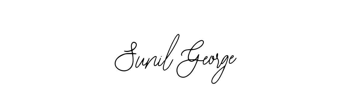 This is the best signature style for the Sunil George name. Also you like these signature font (Bearetta-2O07w). Mix name signature. Sunil George signature style 12 images and pictures png