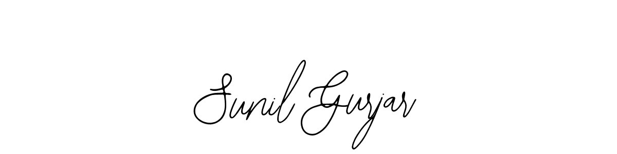 Similarly Bearetta-2O07w is the best handwritten signature design. Signature creator online .You can use it as an online autograph creator for name Sunil Gurjar. Sunil Gurjar signature style 12 images and pictures png