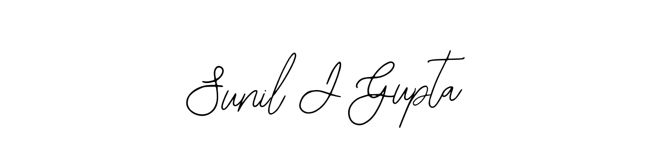 Design your own signature with our free online signature maker. With this signature software, you can create a handwritten (Bearetta-2O07w) signature for name Sunil J Gupta. Sunil J Gupta signature style 12 images and pictures png