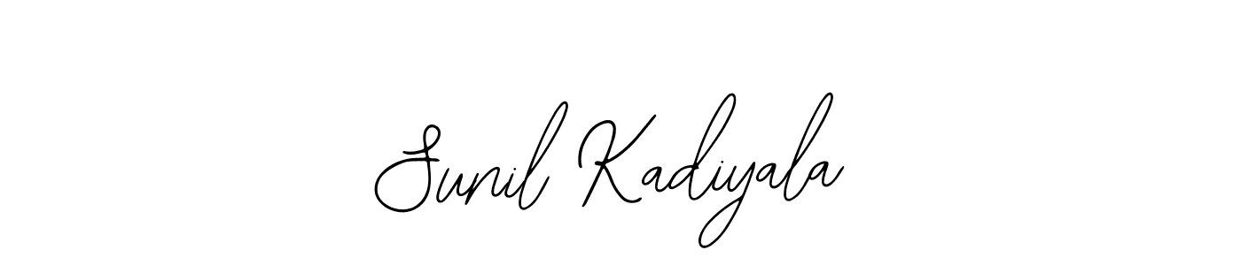 The best way (Bearetta-2O07w) to make a short signature is to pick only two or three words in your name. The name Sunil Kadiyala include a total of six letters. For converting this name. Sunil Kadiyala signature style 12 images and pictures png