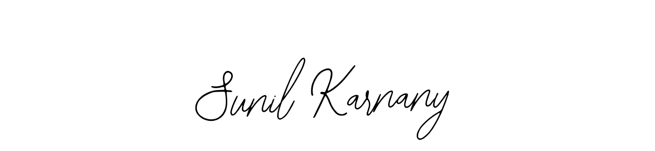 This is the best signature style for the Sunil Karnany name. Also you like these signature font (Bearetta-2O07w). Mix name signature. Sunil Karnany signature style 12 images and pictures png