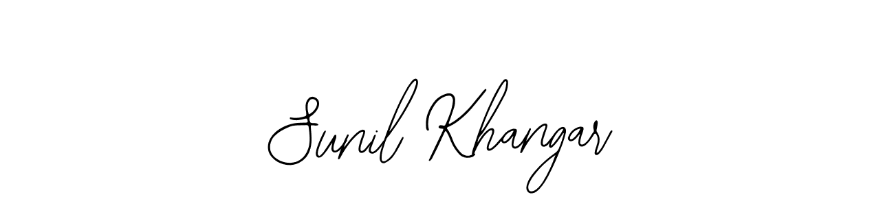 Check out images of Autograph of Sunil Khangar name. Actor Sunil Khangar Signature Style. Bearetta-2O07w is a professional sign style online. Sunil Khangar signature style 12 images and pictures png