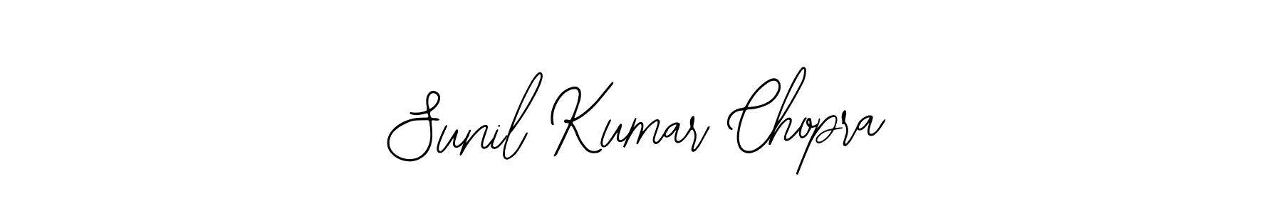 Design your own signature with our free online signature maker. With this signature software, you can create a handwritten (Bearetta-2O07w) signature for name Sunil Kumar Chopra. Sunil Kumar Chopra signature style 12 images and pictures png