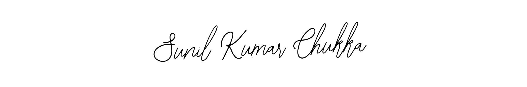 Also we have Sunil Kumar Chukka name is the best signature style. Create professional handwritten signature collection using Bearetta-2O07w autograph style. Sunil Kumar Chukka signature style 12 images and pictures png