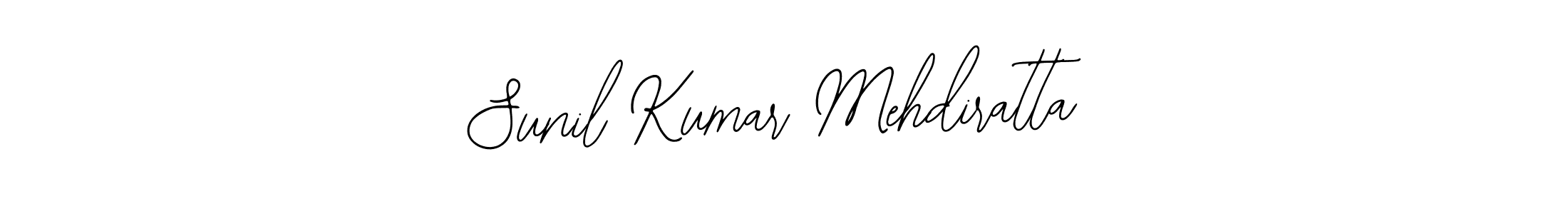 Also we have Sunil Kumar Mehdiratta name is the best signature style. Create professional handwritten signature collection using Bearetta-2O07w autograph style. Sunil Kumar Mehdiratta signature style 12 images and pictures png