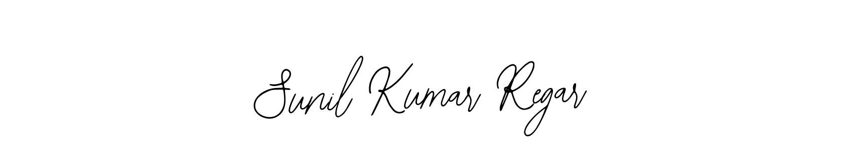 How to make Sunil Kumar Regar signature? Bearetta-2O07w is a professional autograph style. Create handwritten signature for Sunil Kumar Regar name. Sunil Kumar Regar signature style 12 images and pictures png