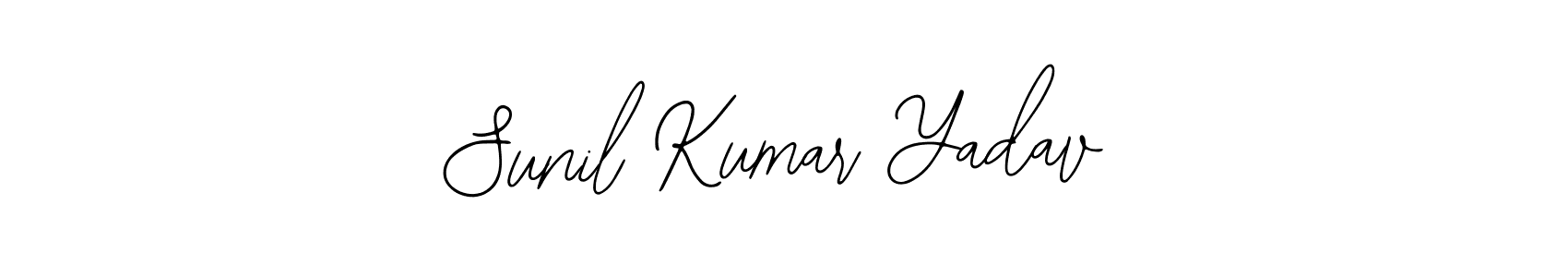 This is the best signature style for the Sunil Kumar Yadav name. Also you like these signature font (Bearetta-2O07w). Mix name signature. Sunil Kumar Yadav signature style 12 images and pictures png