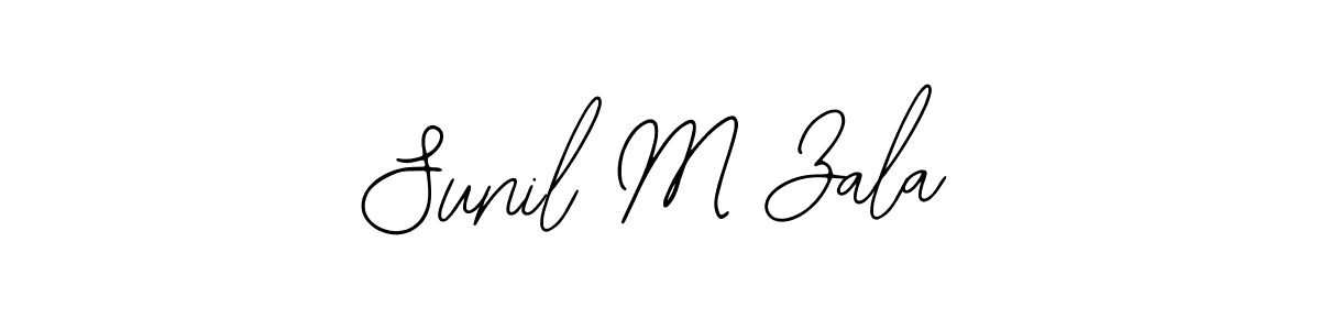 Best and Professional Signature Style for Sunil M Zala. Bearetta-2O07w Best Signature Style Collection. Sunil M Zala signature style 12 images and pictures png