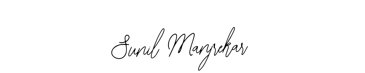 Design your own signature with our free online signature maker. With this signature software, you can create a handwritten (Bearetta-2O07w) signature for name Sunil Manjrekar. Sunil Manjrekar signature style 12 images and pictures png