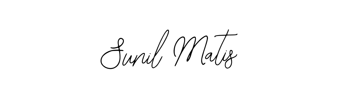 It looks lik you need a new signature style for name Sunil Matis. Design unique handwritten (Bearetta-2O07w) signature with our free signature maker in just a few clicks. Sunil Matis signature style 12 images and pictures png