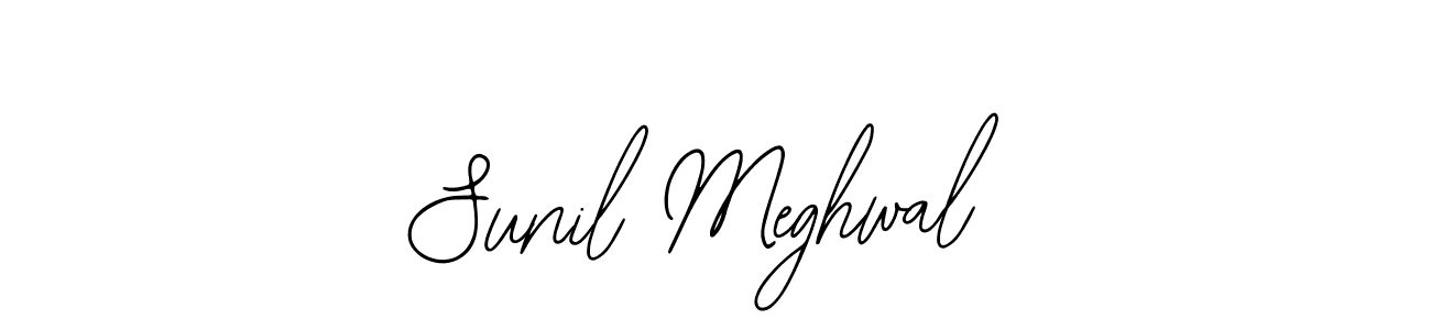 Make a beautiful signature design for name Sunil Meghwal. With this signature (Bearetta-2O07w) style, you can create a handwritten signature for free. Sunil Meghwal signature style 12 images and pictures png