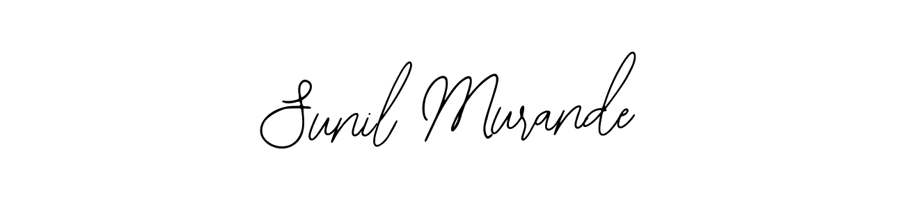 Sunil Murande stylish signature style. Best Handwritten Sign (Bearetta-2O07w) for my name. Handwritten Signature Collection Ideas for my name Sunil Murande. Sunil Murande signature style 12 images and pictures png