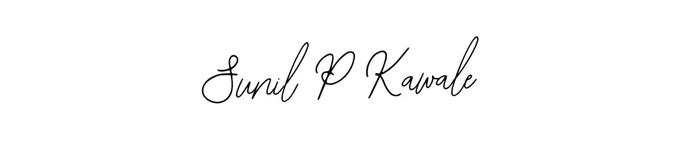 How to make Sunil P Kawale signature? Bearetta-2O07w is a professional autograph style. Create handwritten signature for Sunil P Kawale name. Sunil P Kawale signature style 12 images and pictures png