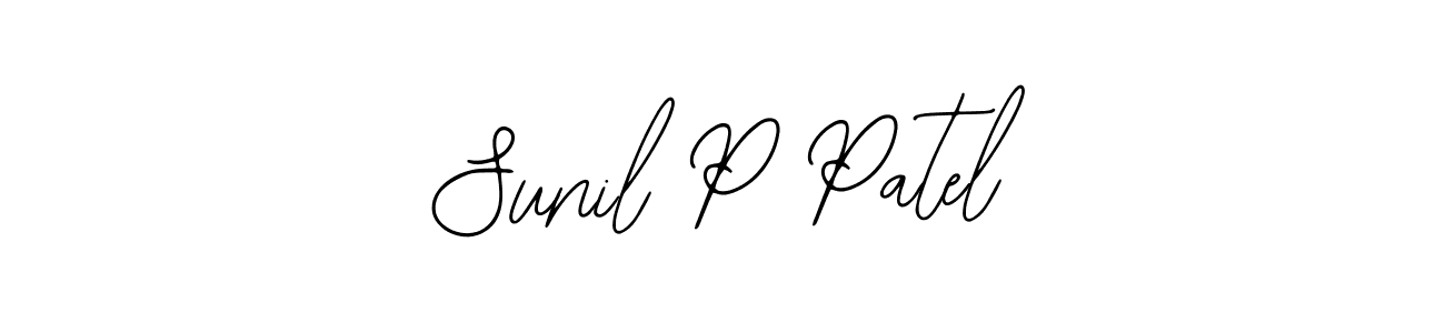 Make a beautiful signature design for name Sunil P Patel. Use this online signature maker to create a handwritten signature for free. Sunil P Patel signature style 12 images and pictures png