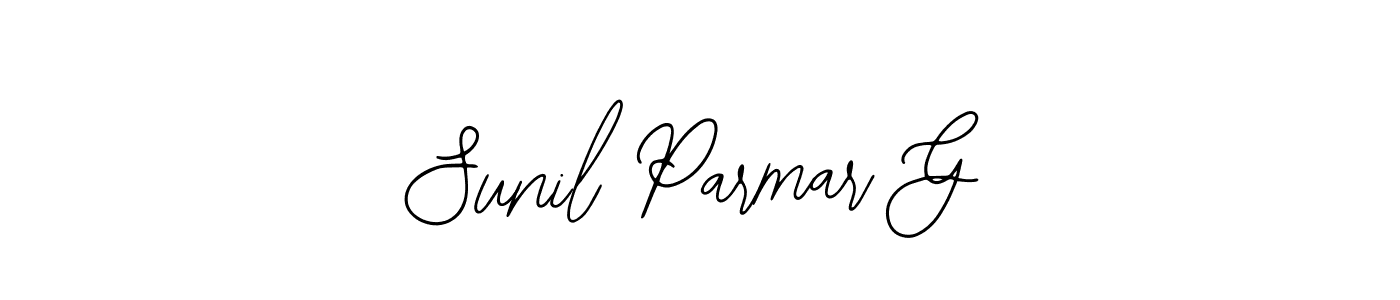 Design your own signature with our free online signature maker. With this signature software, you can create a handwritten (Bearetta-2O07w) signature for name Sunil Parmar G. Sunil Parmar G signature style 12 images and pictures png