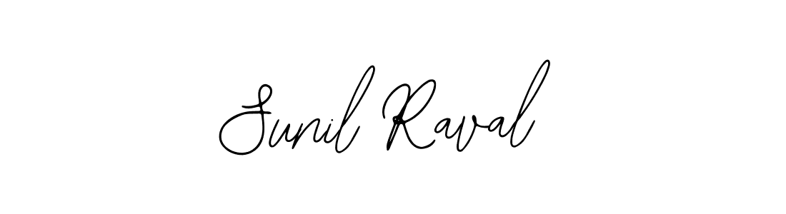 Sunil Raval stylish signature style. Best Handwritten Sign (Bearetta-2O07w) for my name. Handwritten Signature Collection Ideas for my name Sunil Raval. Sunil Raval signature style 12 images and pictures png