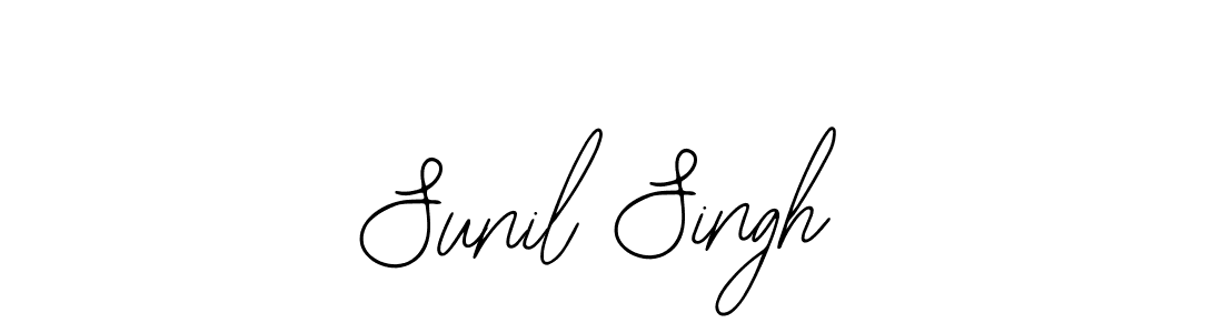 Make a beautiful signature design for name Sunil Singh. With this signature (Bearetta-2O07w) style, you can create a handwritten signature for free. Sunil Singh signature style 12 images and pictures png