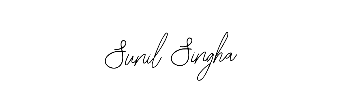 Make a short Sunil Singha signature style. Manage your documents anywhere anytime using Bearetta-2O07w. Create and add eSignatures, submit forms, share and send files easily. Sunil Singha signature style 12 images and pictures png