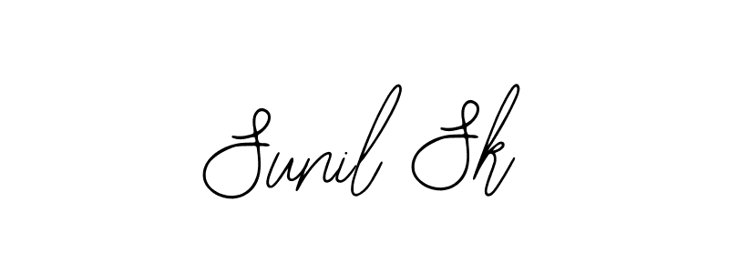 How to make Sunil Sk signature? Bearetta-2O07w is a professional autograph style. Create handwritten signature for Sunil Sk name. Sunil Sk signature style 12 images and pictures png