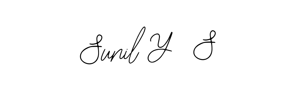 Make a beautiful signature design for name Sunil Y  S. With this signature (Bearetta-2O07w) style, you can create a handwritten signature for free. Sunil Y  S signature style 12 images and pictures png