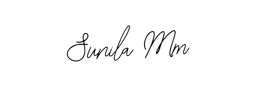 Make a beautiful signature design for name Sunila Mm. With this signature (Bearetta-2O07w) style, you can create a handwritten signature for free. Sunila Mm signature style 12 images and pictures png