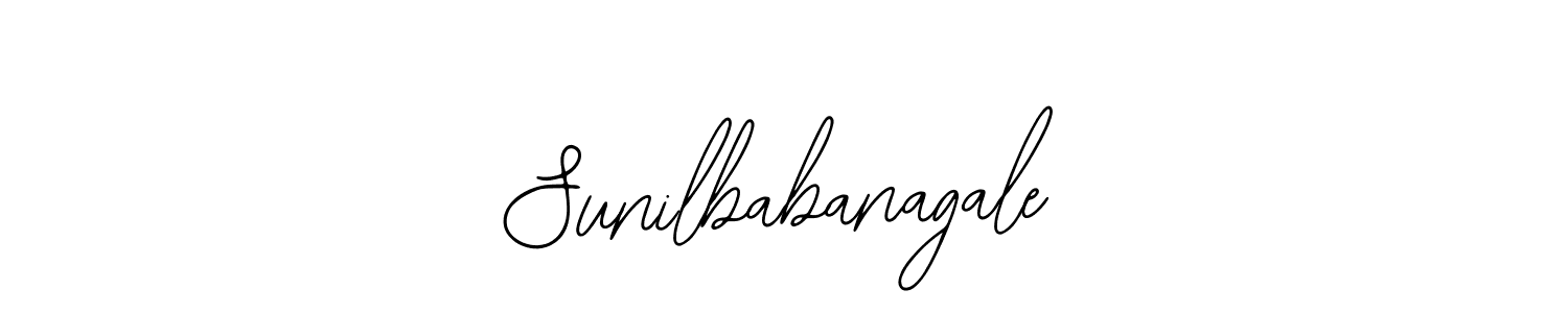 Use a signature maker to create a handwritten signature online. With this signature software, you can design (Bearetta-2O07w) your own signature for name Sunilbabanagale. Sunilbabanagale signature style 12 images and pictures png