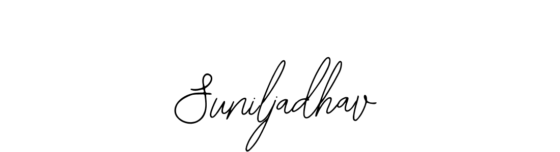 Also we have Suniljadhav name is the best signature style. Create professional handwritten signature collection using Bearetta-2O07w autograph style. Suniljadhav signature style 12 images and pictures png