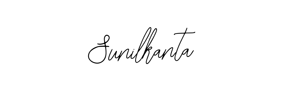 The best way (Bearetta-2O07w) to make a short signature is to pick only two or three words in your name. The name Sunilkanta include a total of six letters. For converting this name. Sunilkanta signature style 12 images and pictures png