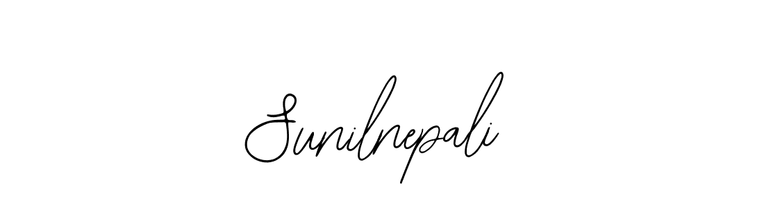 You should practise on your own different ways (Bearetta-2O07w) to write your name (Sunilnepali) in signature. don't let someone else do it for you. Sunilnepali signature style 12 images and pictures png