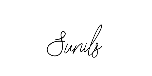 Similarly Bearetta-2O07w is the best handwritten signature design. Signature creator online .You can use it as an online autograph creator for name Sunils. Sunils signature style 12 images and pictures png